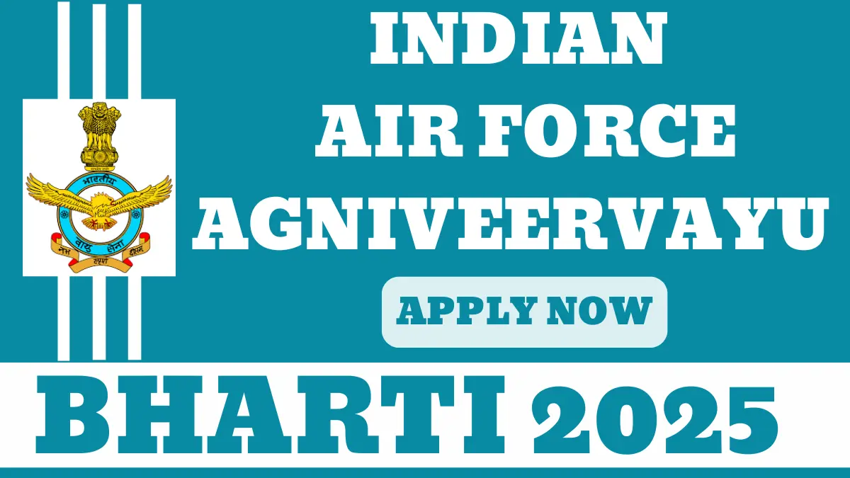 Indian Air Force Agniveervayu Bharti 2025