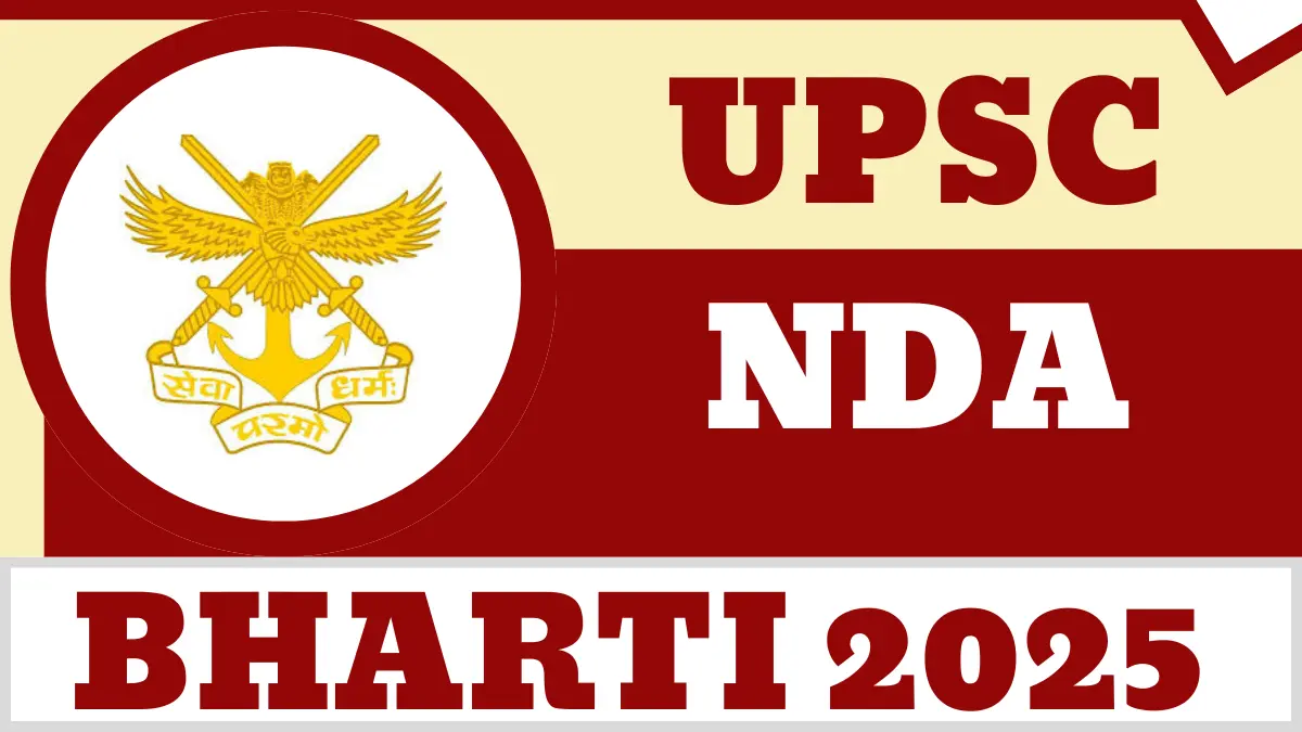 UPSC NDA Bharti 2024