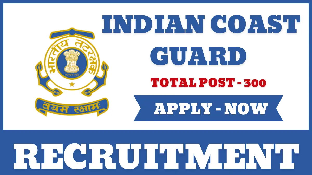 Indian Coast Guard Bharti 2025
