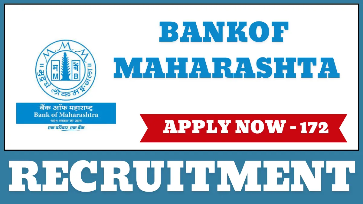 Bank of Maharashtra Bharti 2025