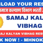 Samaj Kalyan Vibhag Result 2025