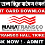 MahaTransco Hall ticket 2025