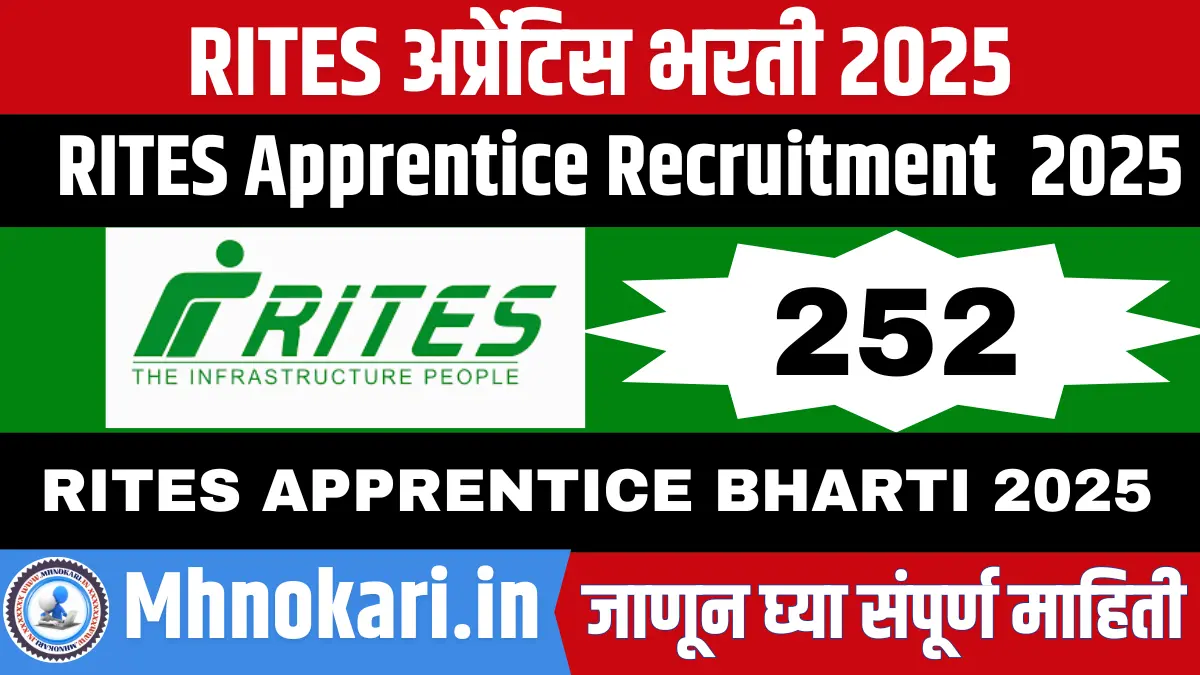 RITES Apprentice Bharti 2025